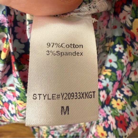 Pomander Place by Tuckernuck Floral 3/4 sleeve colorful floral dress Medium - Picture 6 of 10